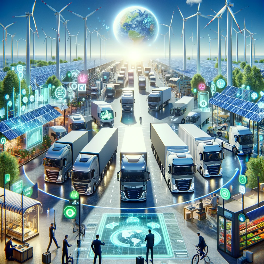 Sustentabilidade e Eficiência: Desafios e Oportunidades no Mercado de Caminhões Usados em 2024